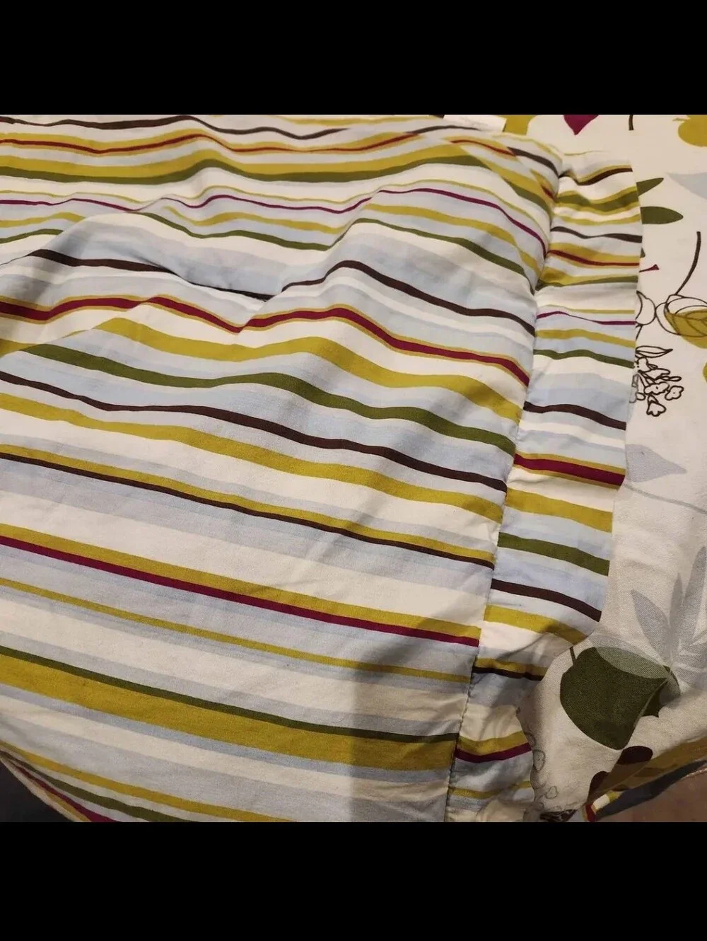Queen / King Springmaid reversible, Fall comforter